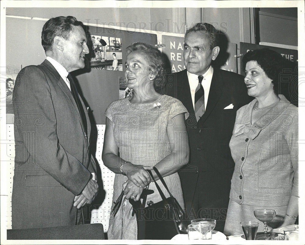 1965 Press Photo National Recreation Association Robinson Brothers Luncheon - Historic Images