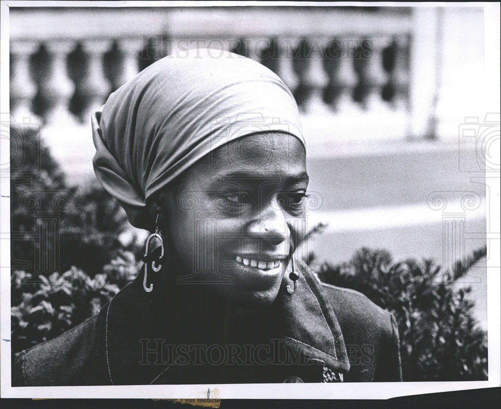 1972 Press Photo Carolyn Rodgers Writer Author Malcom X College Hyde Park - Historic Images