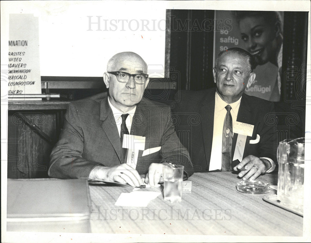 1963 Press Photo David J. Chuckrow/President National Poultry Butter Egg Assn. - Historic Images