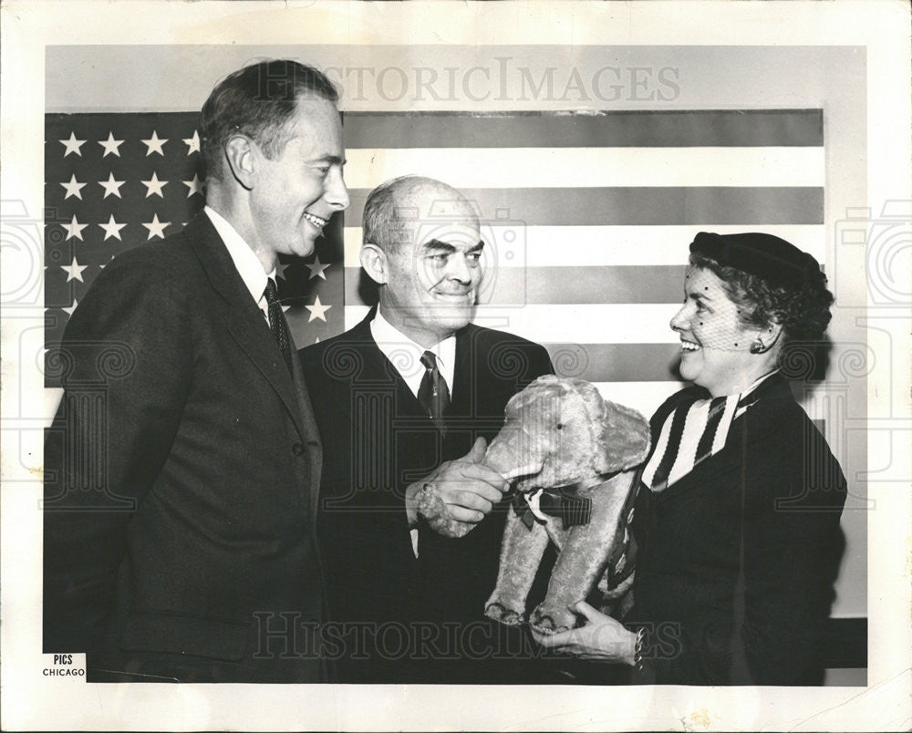 1966 Press Photo Leader of Citizens for Eisenhower - Historic Images