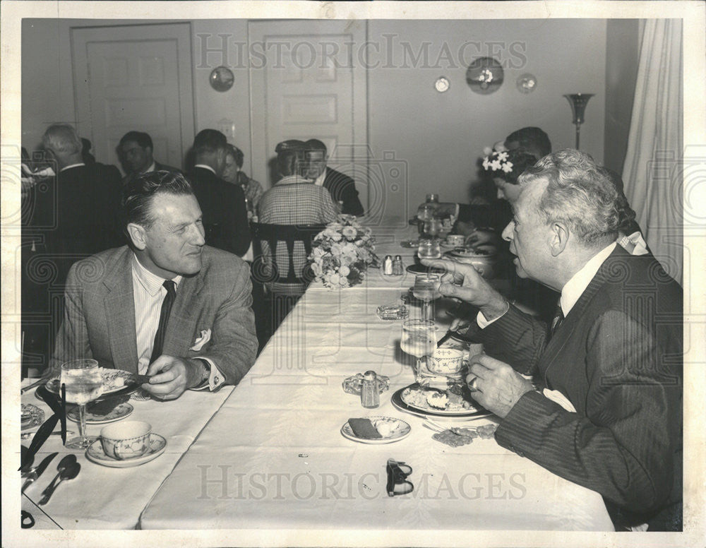 1960 Press Photo Governor Nelson Rockefeller &amp; Illinois Senator Everett Dirksen - Historic Images