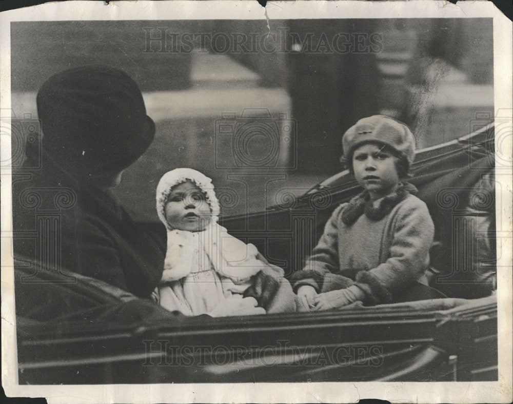 1931 Press Photo Princess Elizabeth Lascelles Grandfather of the King - Historic Images