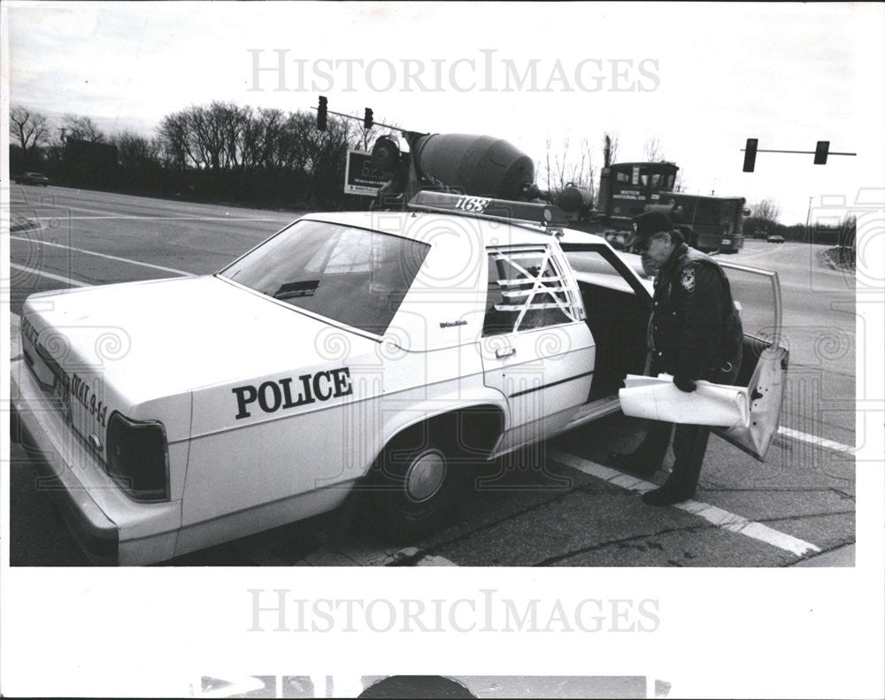 1991 Press Photo Bear Flag Drive Jill Erickson Died During Chase - Historic Images