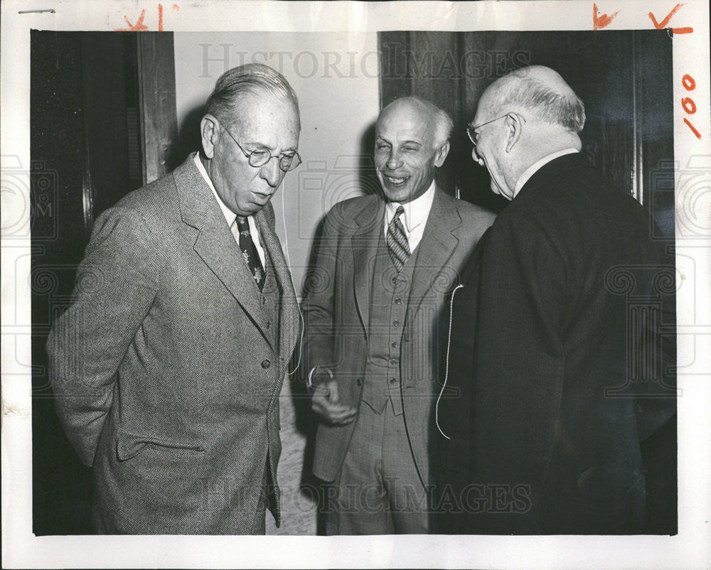 1952 Press Photo Pierre du Pont American Businessman - Historic Images