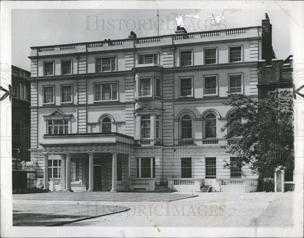 1949 Press Photo Clarence House, Home of Princess Elizabeth &amp; Prince Philip - Historic Images