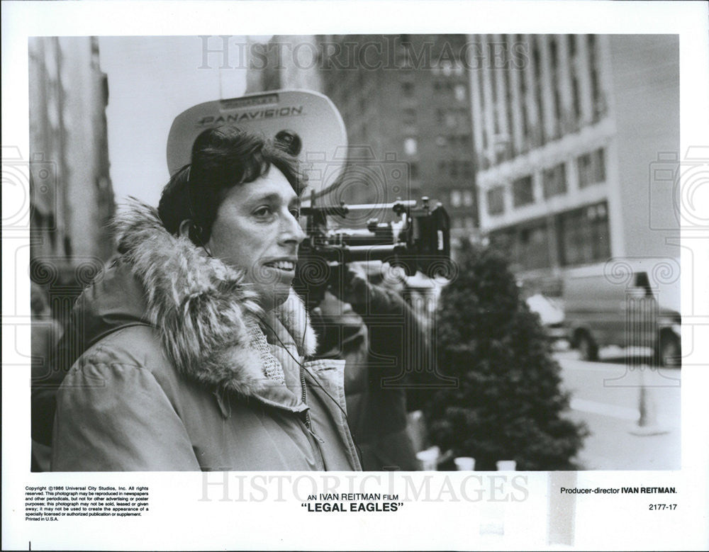 1986 Press Photo Ivan Reitman Canadian Film Director Producer - Historic Images