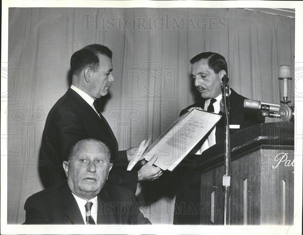 1964 Press Photo William Jay Robinson President of Jewish National Fund Council. - Historic Images