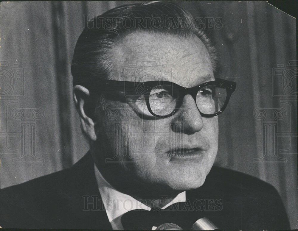 1973 Press Photo Nelson Rockefeller Republican Politician - Historic Images