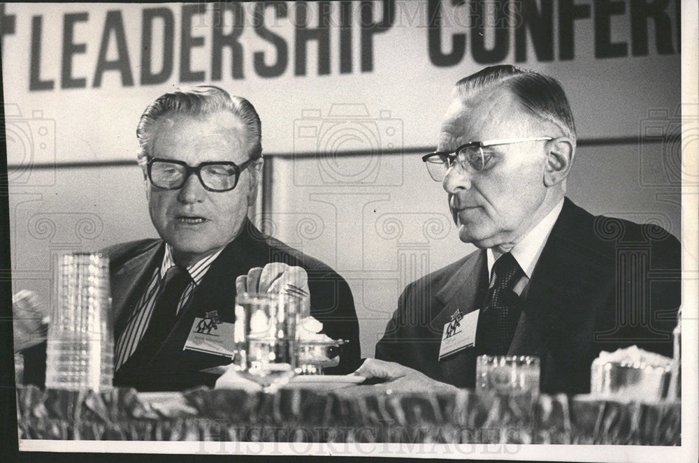 1974 Press Photo Nelson Rockefeller Republican Politician - Historic Images