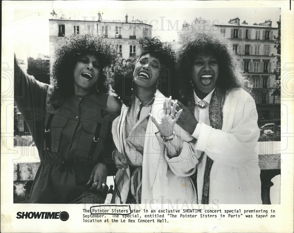 1988 Press Photo Pointer Sisters American Pop R&amp;B Group Singers - Historic Images