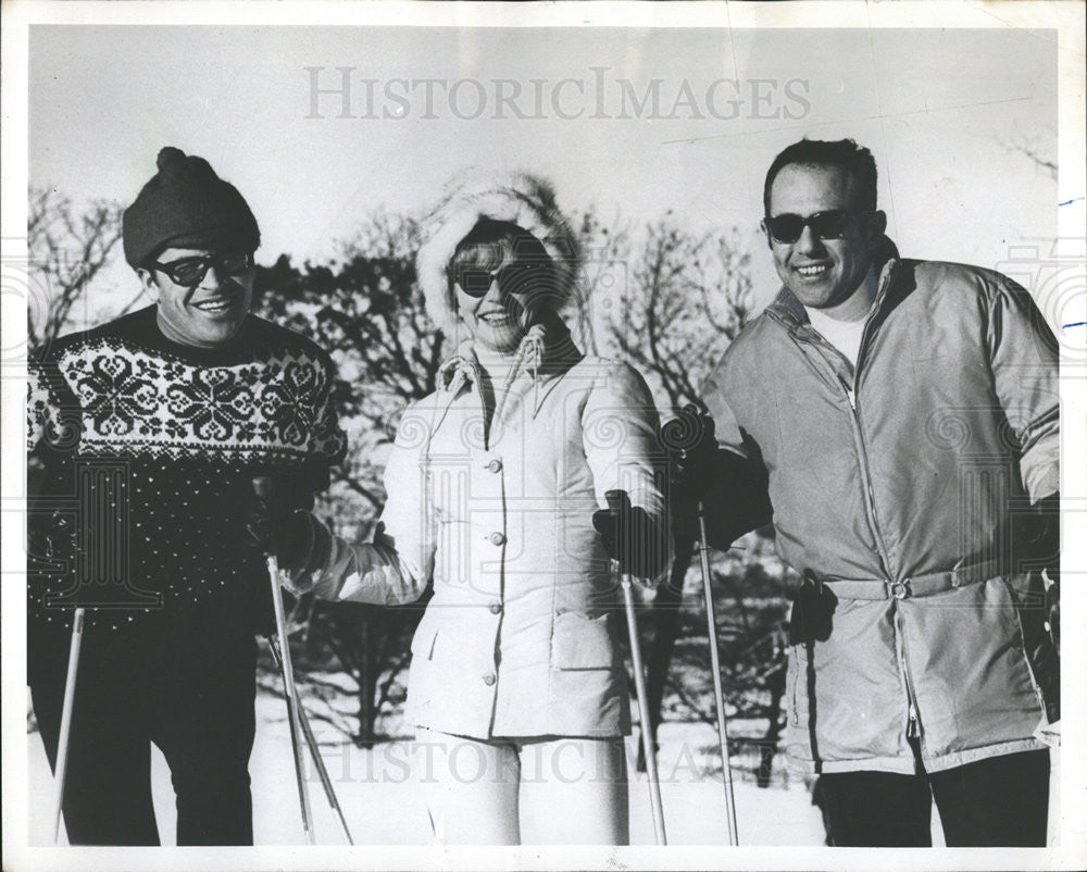 1969 Press Photo Les Podolsky USSA Central Membership Chairman - Historic Images