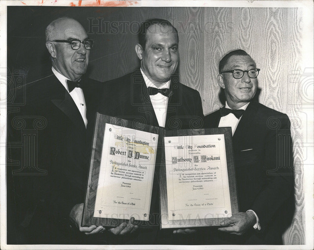 1963 Press Photo Judge Robert J. Dunne United States Cook County Illinois - Historic Images