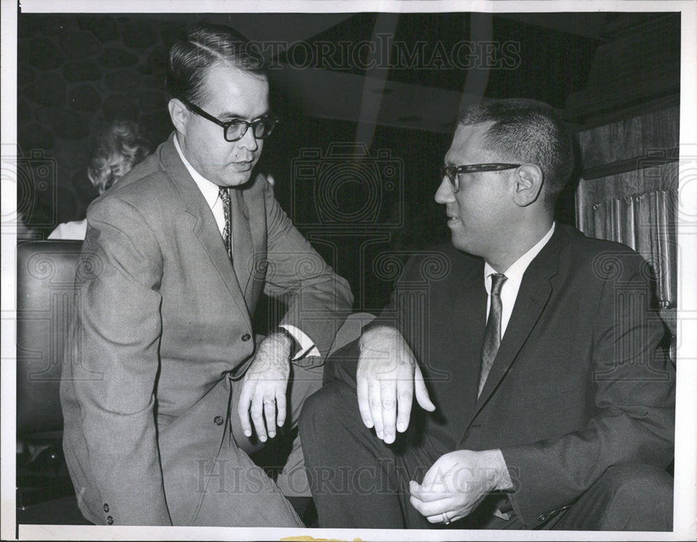 1966 Press Photo Richard Plechner New Jersey Chairman Young Republican - Historic Images