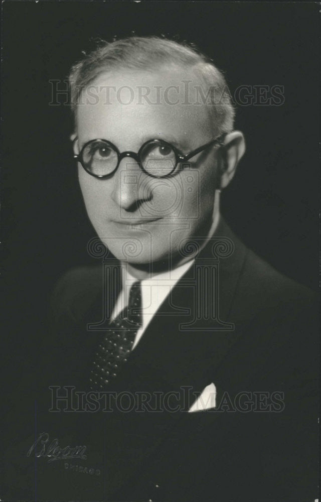 Undated Press Photo Gottfried D Bernstein,former pres of Dist Lodge of B&#39;nai B&#39;rith - Historic Images