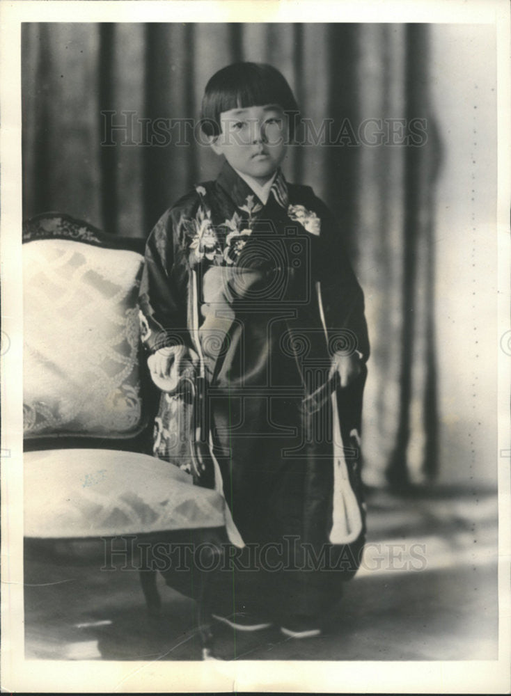 1934 Press Photo Princess Taka daughter of Japan&#39;s Emperor - Historic Images