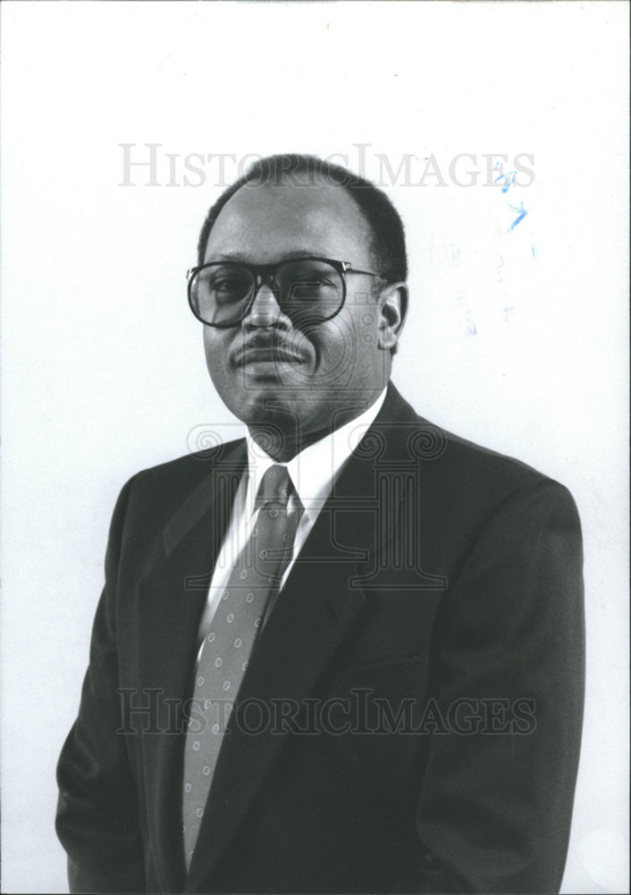 1989 Press Photo Mack R. Jones Jr. - Historic Images