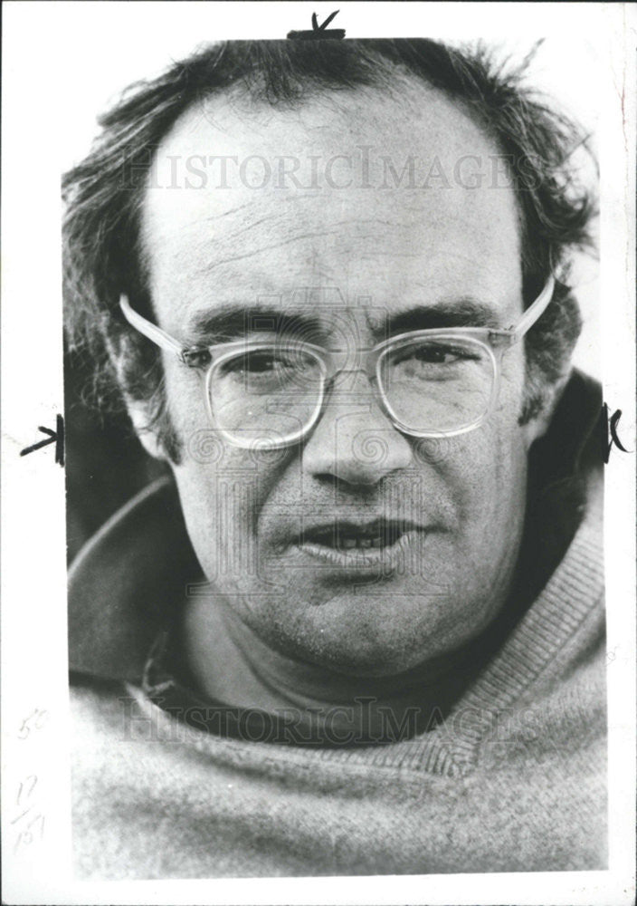 1978 Press Photo Ward Just,author - Historic Images