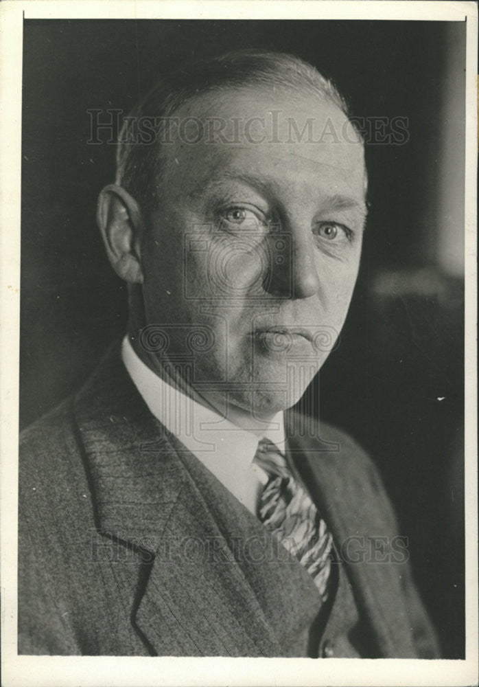 1933 Press Photo Bernard Ridder Publisher - Historic Images