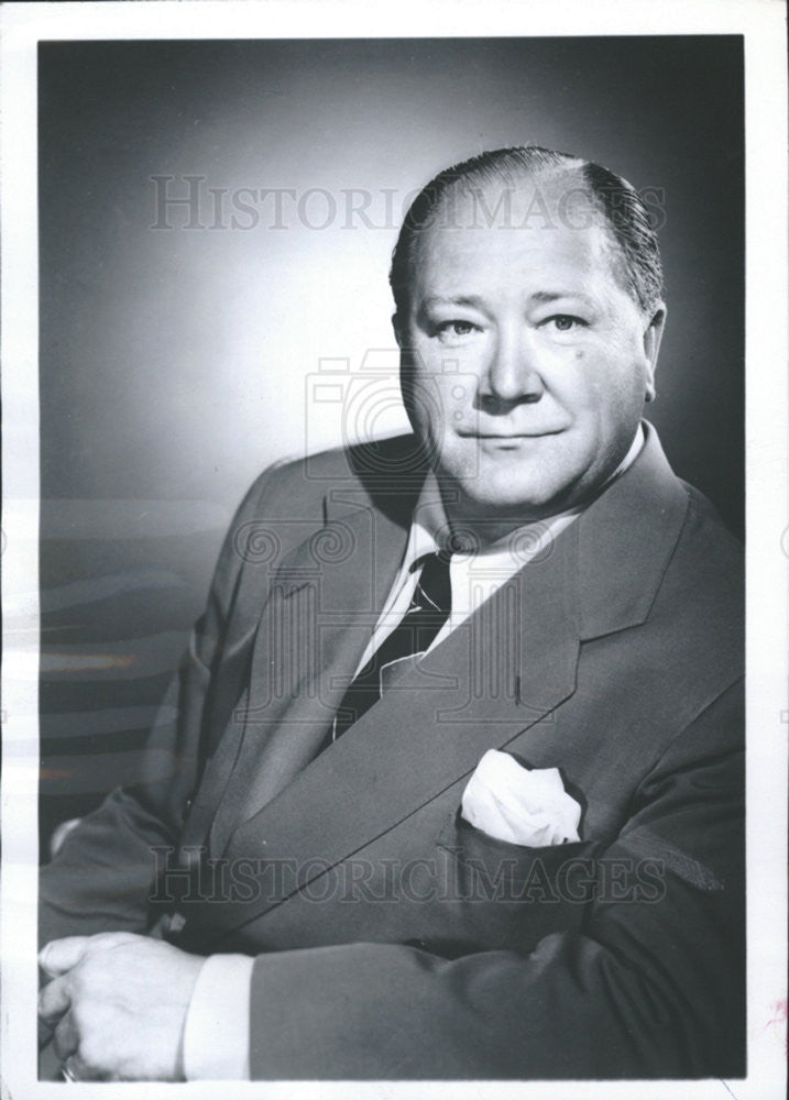 1945 Press Photo John Charles Thomas Opera Singer Baritone - Historic Images