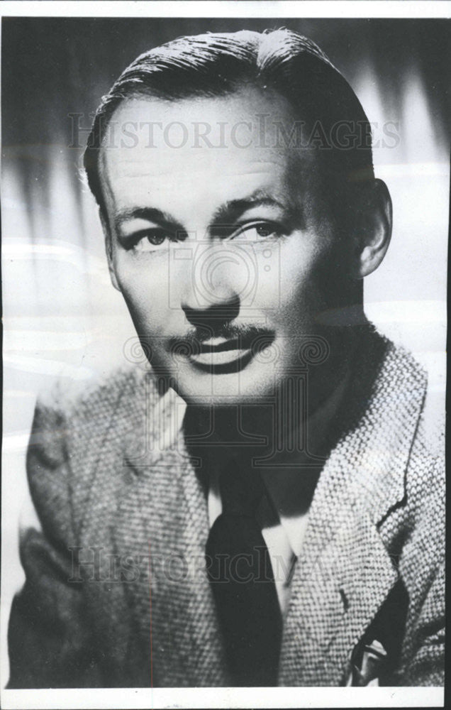 Undated Press Photo Jack Bailey Emcee Queen For A Day MBS - Historic Images