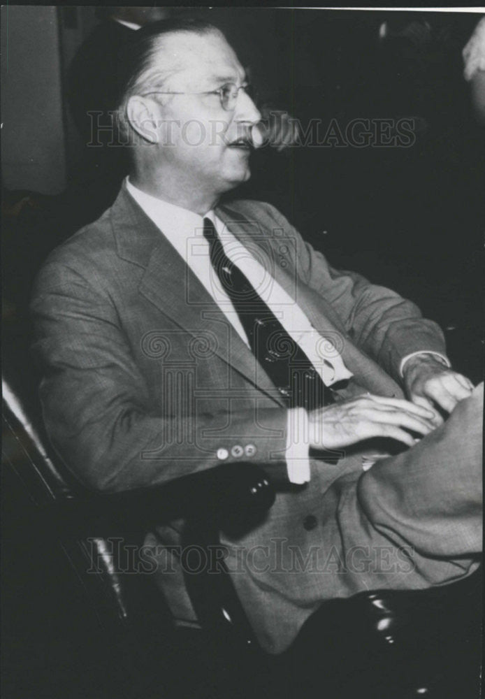 1937 Press Photo Ohio Governor Martin Luther Davey Democratic - Historic Images