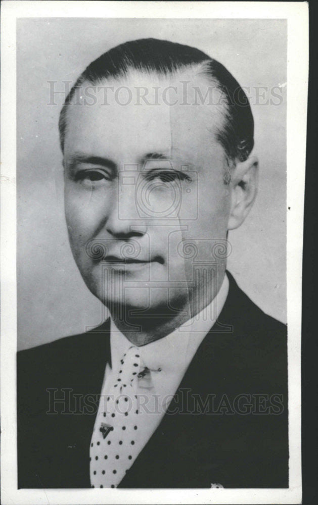 1935 Press Photo Martin Luther Davey Democratic Politician Governor Ohio - Historic Images