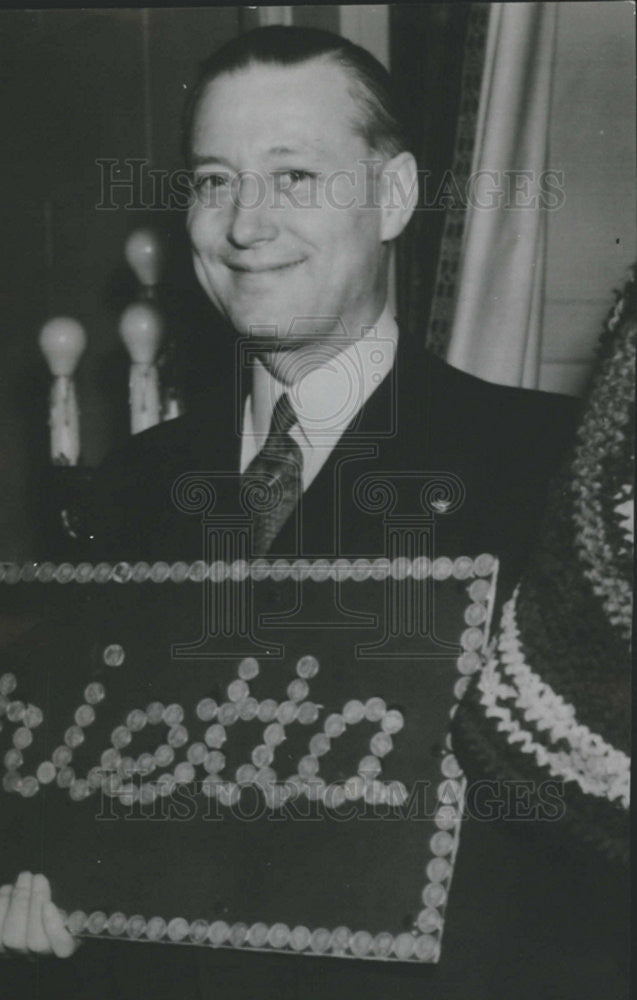 1935 Press Photo Governor Ohio Martin Luther Davey Democratic Politician - Historic Images