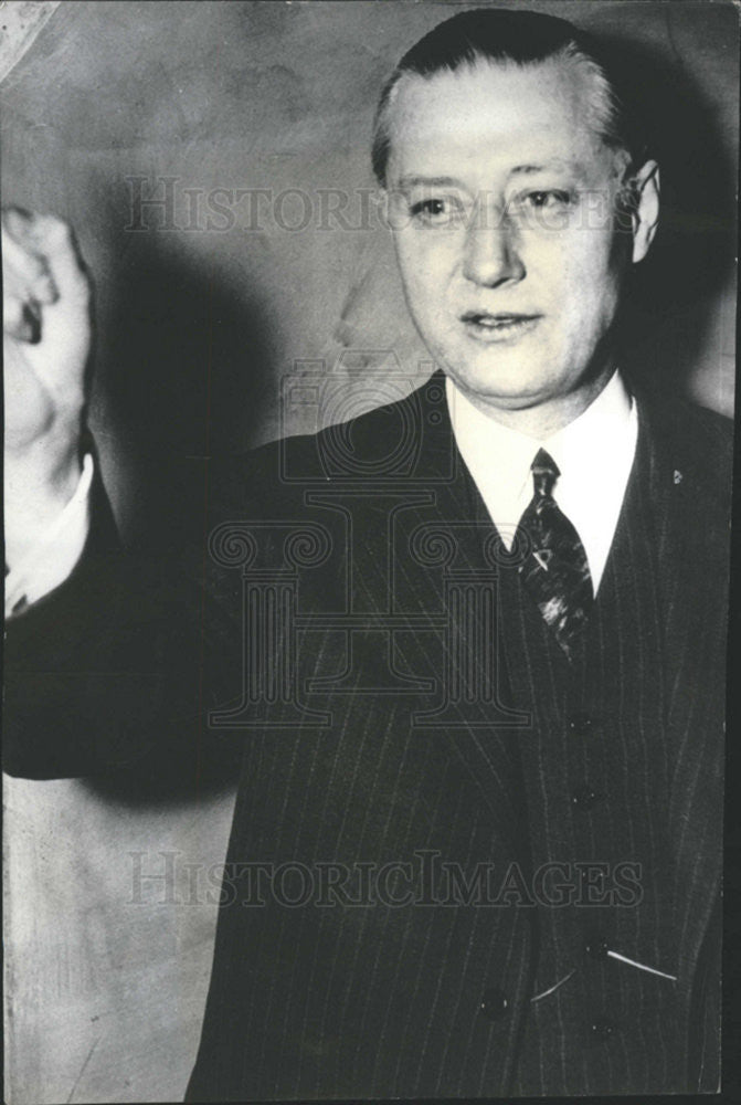 1936 Press Photo Gov Martin L Davey of Ohio - Historic Images