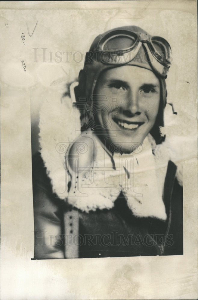 1943 Press Photo Lt Frederick Wieting, Army Pilot - Historic Images