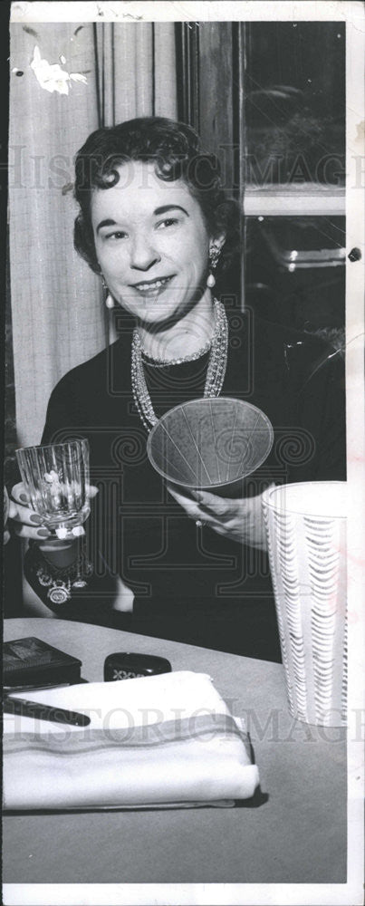 1959 Press Photo MRS. LESLIE G. WRIGLEY PARTY CHAIRMAN - Historic Images