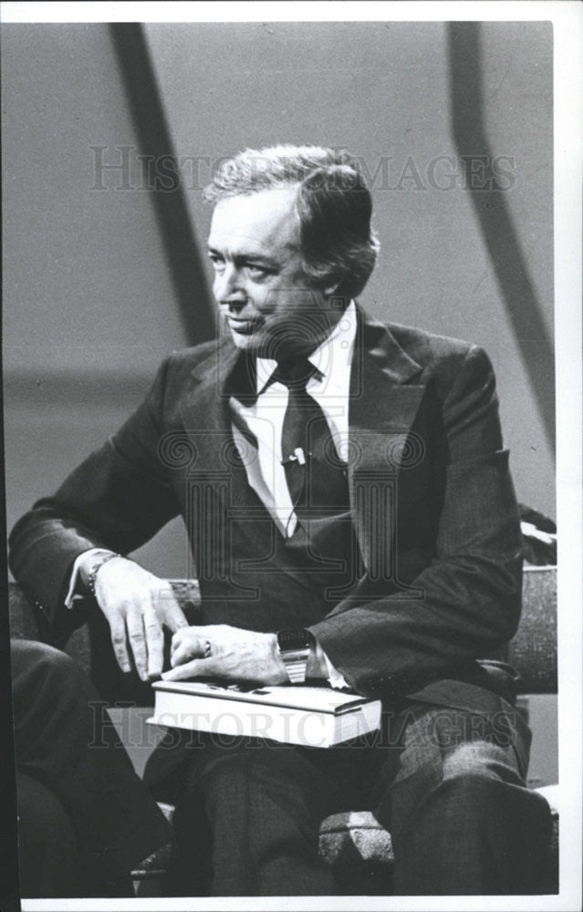 1979 Press Photo Hugh Downs,TV commentator - Historic Images