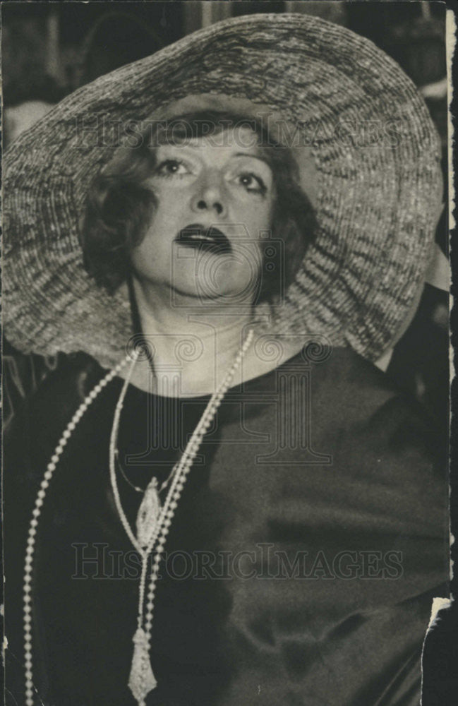 1928 Press Photo Jenco Suiman American Film Television Stage Actress Chicago Ill - Historic Images