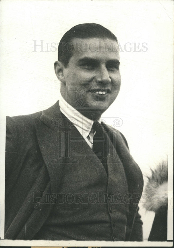 1931 Press Photo Juan Legui Former President Son - Historic Images