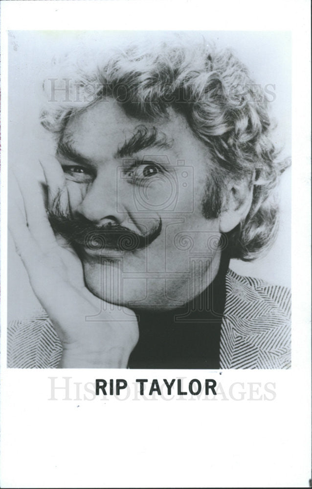 1985 Press Photo Picture of Rip Taylor, American Actor. - Historic Images