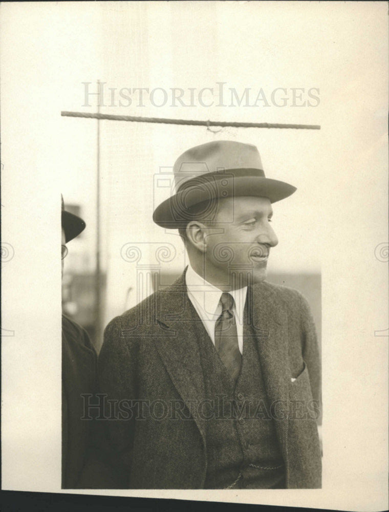 1928 Press Photo Mr A Rockerfeller of Standard Oil - Historic Images