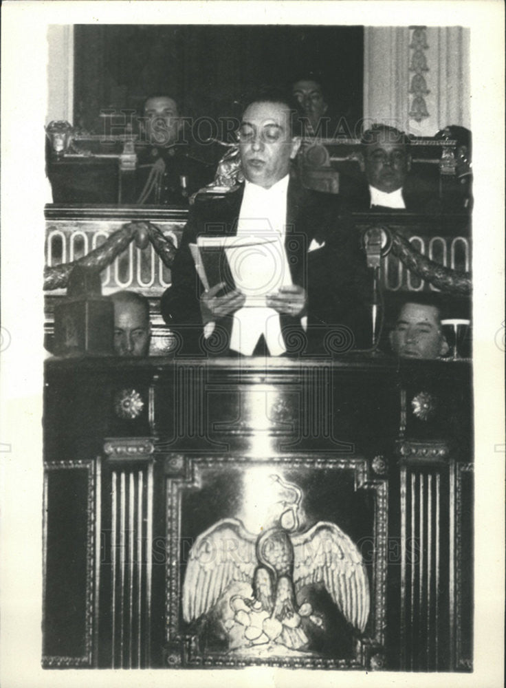 1933 Press Photo Pres. of Mexico Abelardo Rodriguez - Historic Images