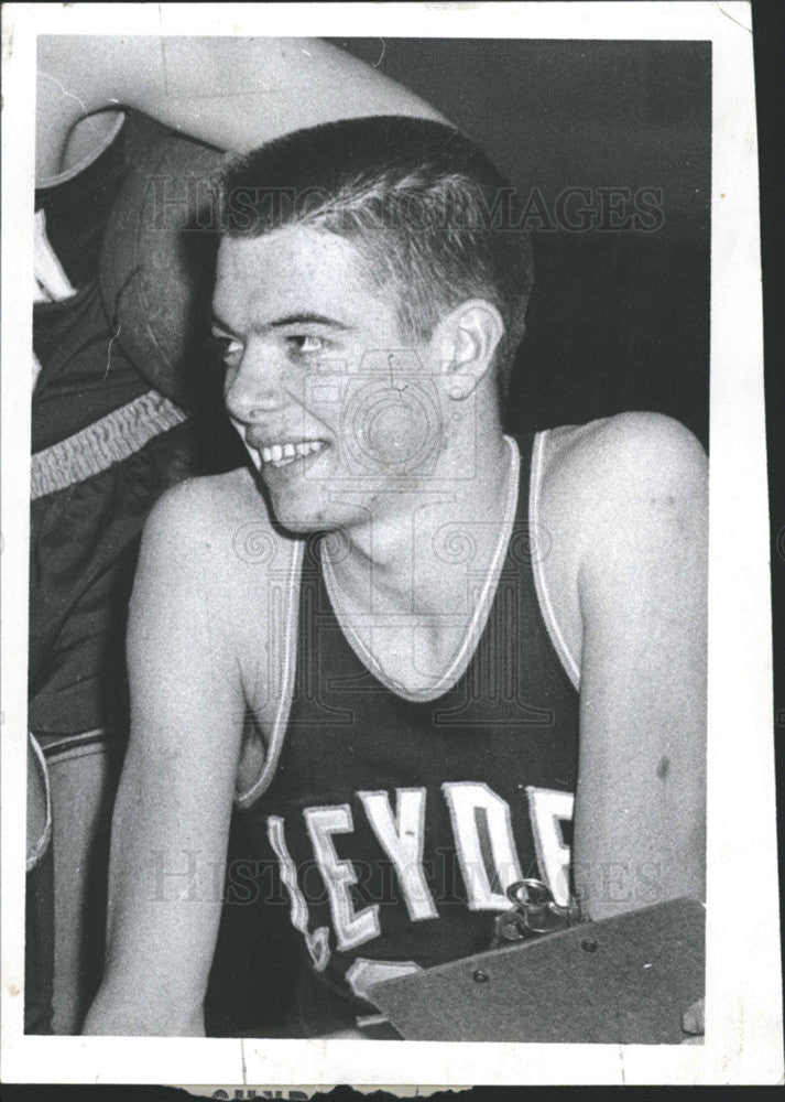 1961 Press Photo James Rodgers, Chicago Area High School Basketball player. - Historic Images