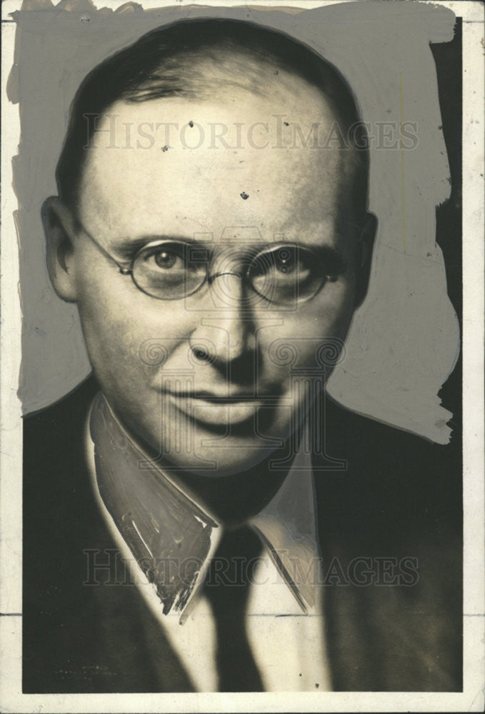 1936 Press Photo Clarence Day - Historic Images