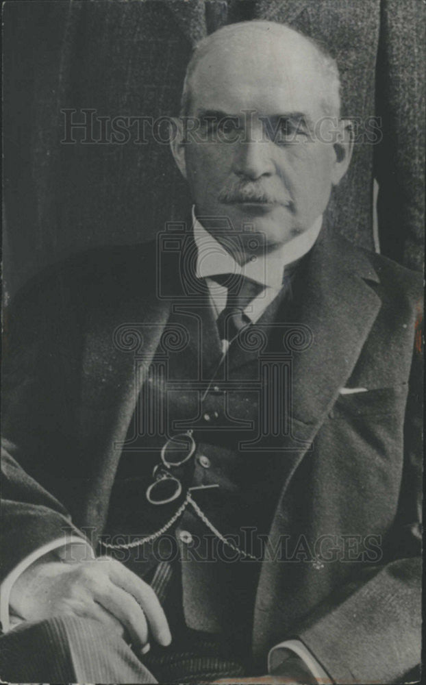 1924 Press Photo J. Pierpont Morgan,NY Financier - Historic Images