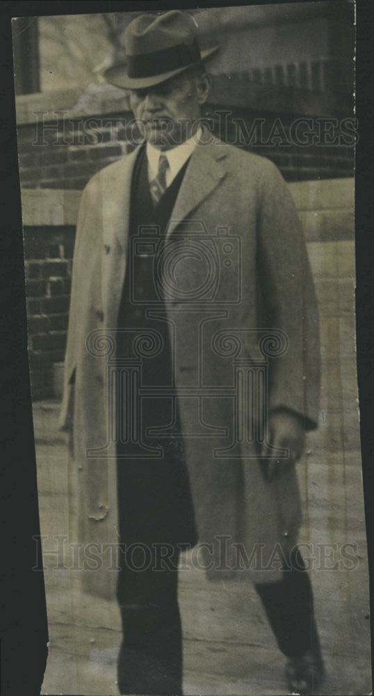 1928 Press Photo Miles G. Saunders, Pueblo political leader, who, as vice pres. - Historic Images