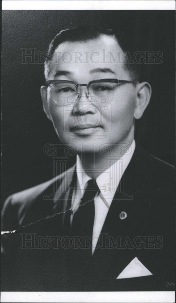 1966 Press Photo Gyomay Kubose Japanese American Buddhist Teacher Chicago Ill - Historic Images