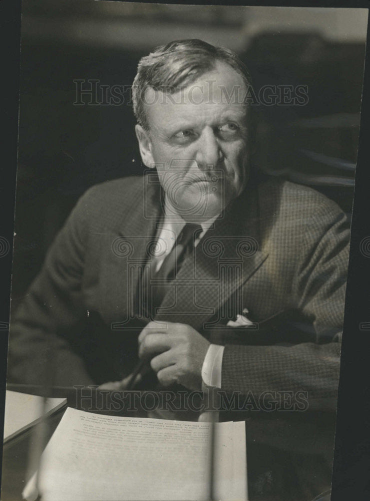 1930 Press Photo Merle Thorpe Journalist Editor of The Nation's Business - Historic Images