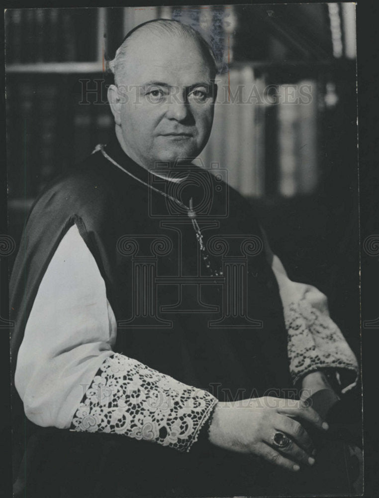 1973 Press Photo Dr William Conway DCL Archbishop of Ireland - Historic Images