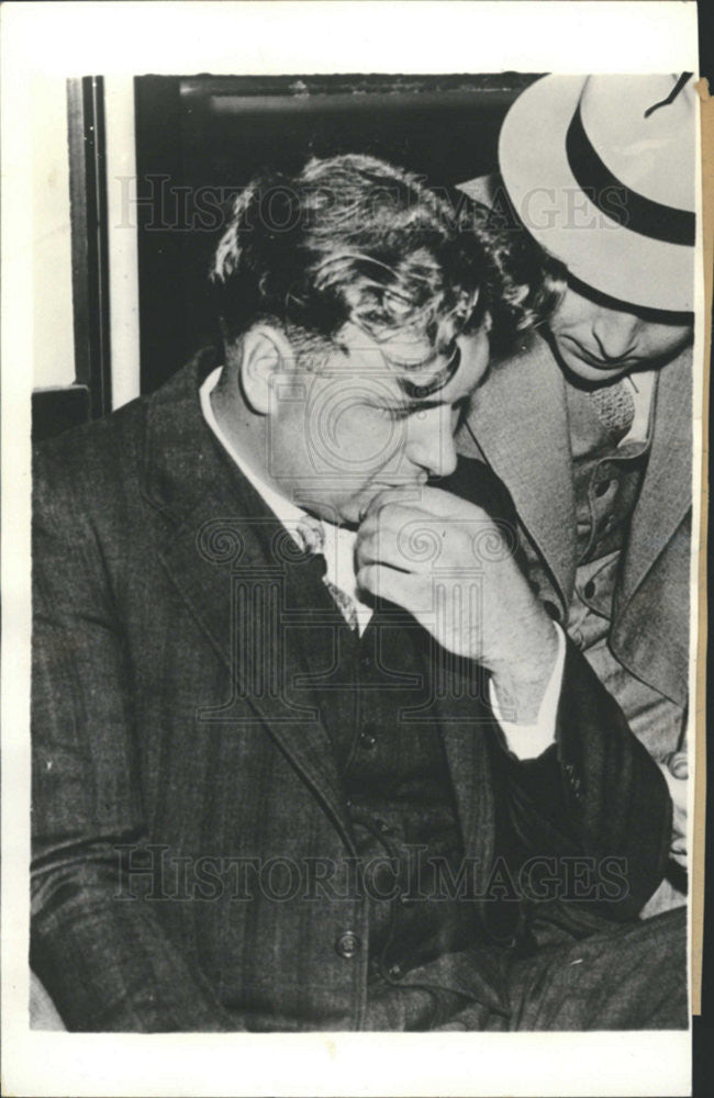 1935 Press Photo NEWALL P. SHERMAN SUTTON CHOIR SINGER SCOUTMASTER - Historic Images