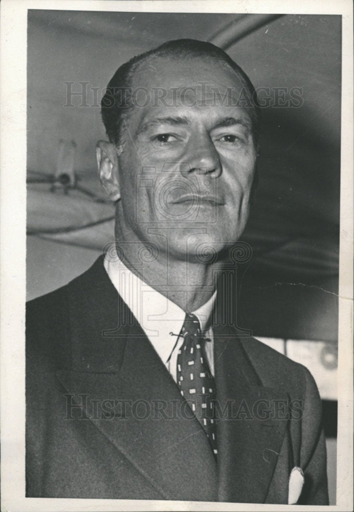 1940 Press Photo James H R Crouwell American Economist Diplomat Chicago Illinois - Historic Images