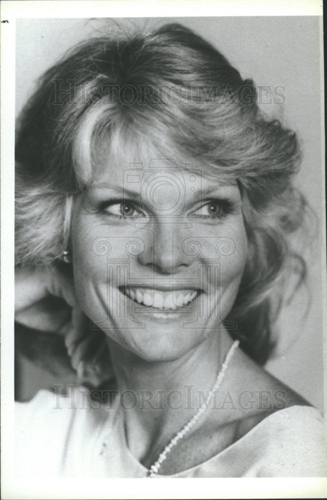 1981 Press Photo Actress Cathy Lee Crosby &quot;Get High On Yourself&quot; - Historic Images