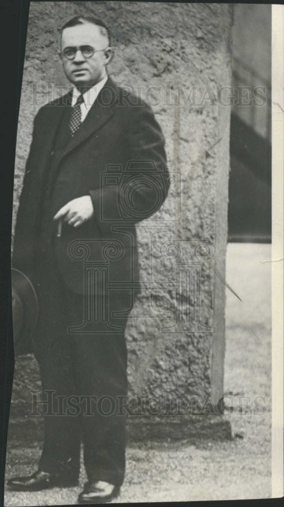 1930 Press Photo President of the American Federation of Labor John L. Lewis - Historic Images