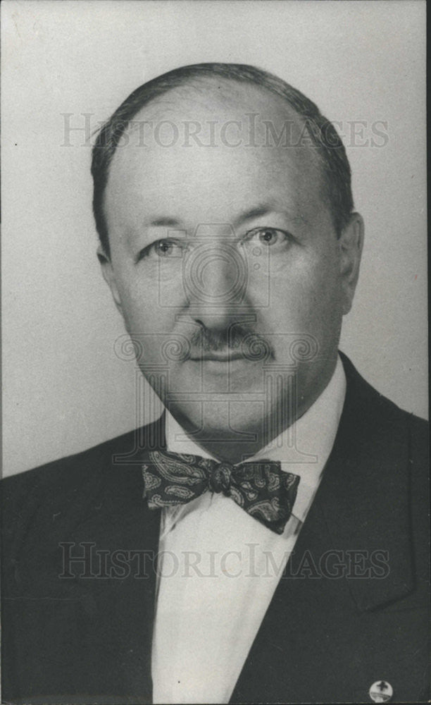 Undated Press Photo Samuel Krakow Director of Internatonal Relations Amer. Red Cross - Historic Images