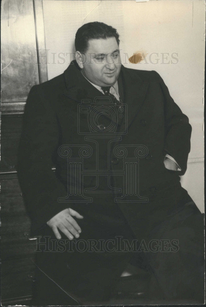 1937 Press Photo Meyer Adelman Committee Leader for Industrial Organization - Historic Images