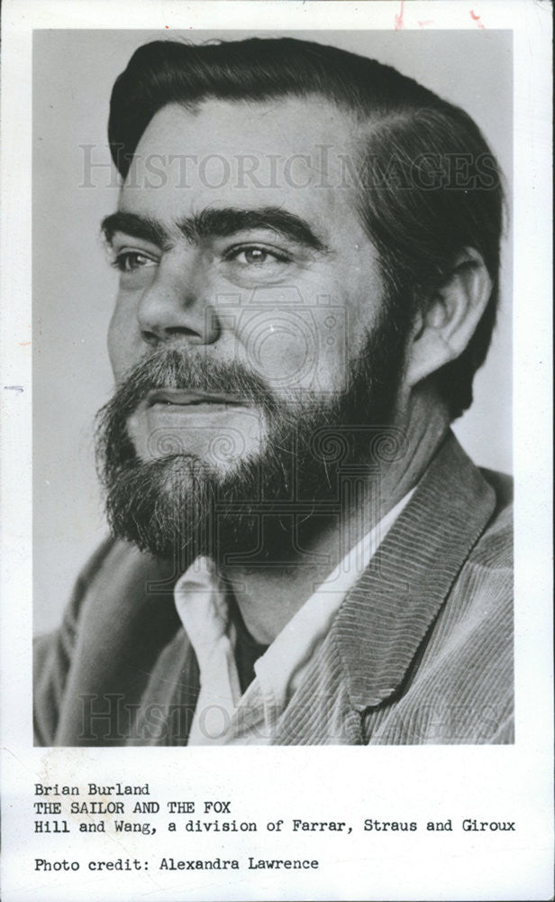 1973 Press Photo Brian Burland - Historic Images